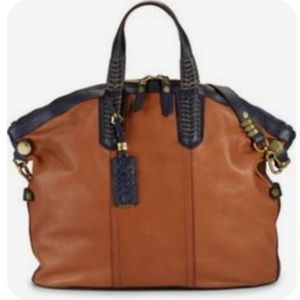 OrYANI Convertible Leather Tote